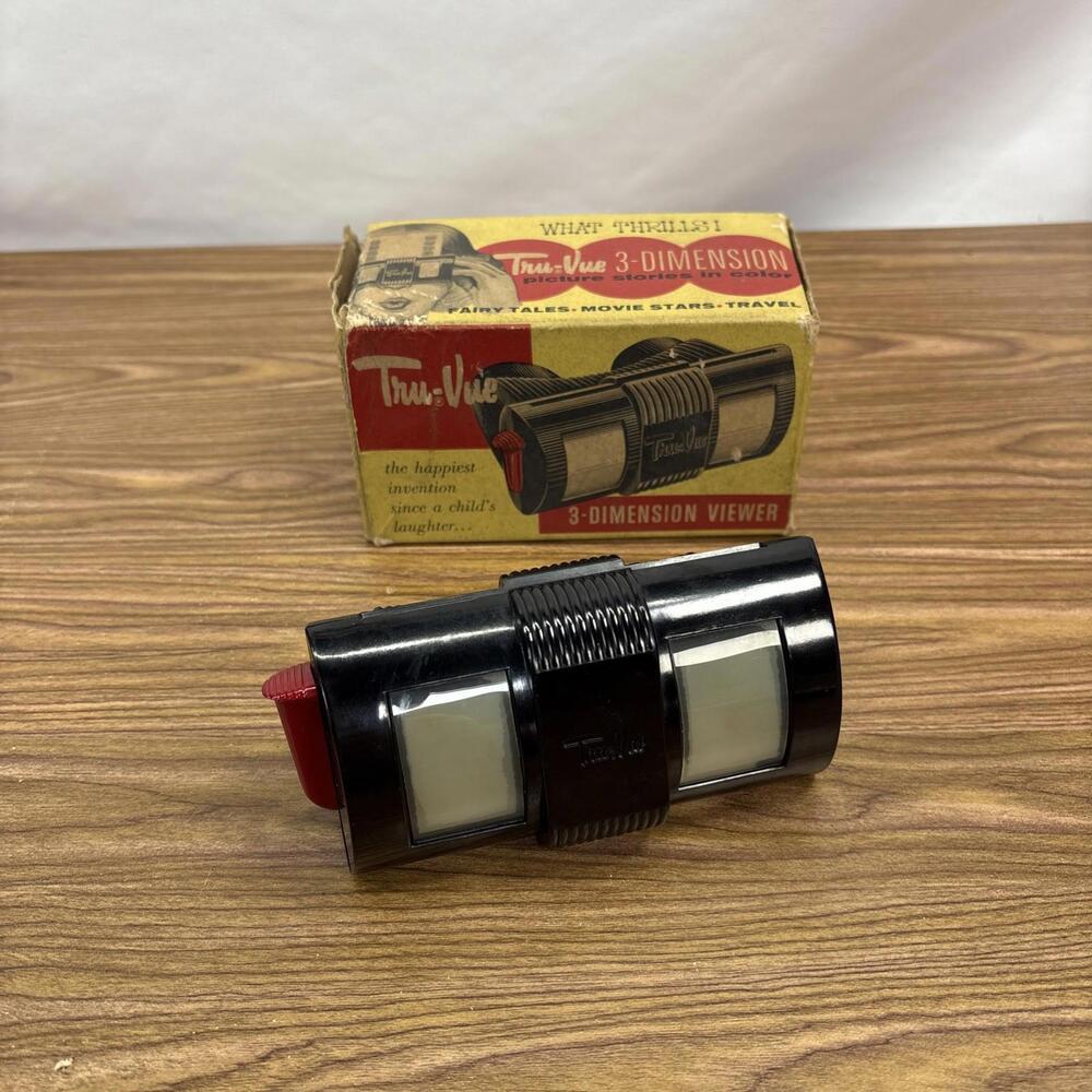Vintage Tru-Vue Viewer and Original Box